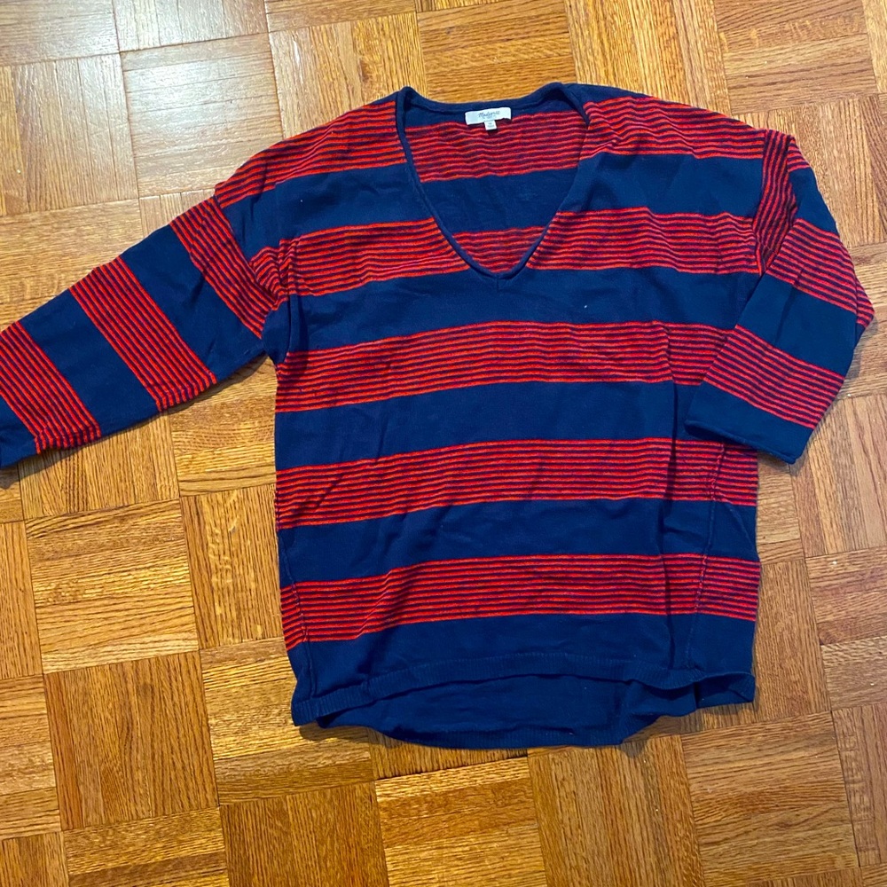 Cozy Striped Madewell Sweater